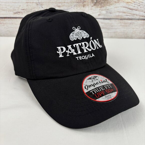 Patron Tequila Sergio Perez Imperial Hat True Fit Adjustable Black - Picture 1 of 7